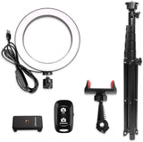 Selfie Ring Light with Tripod Stand & Cell Phone Holder