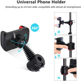 Selfie Ring Light with Tripod Stand & Cell Phone Holder
